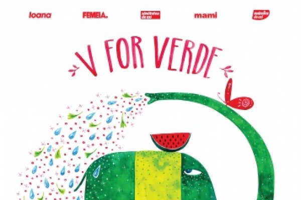 V for Verde, editia a 4-a, targ de produse bio si viata sanatoasa, are loc intre 19 - 20 septembrie 2015