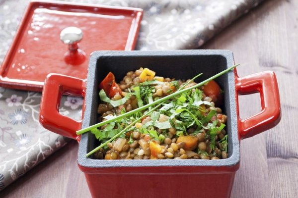 Salata de linte cu legume