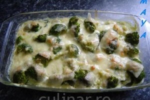 Broccoli gratin