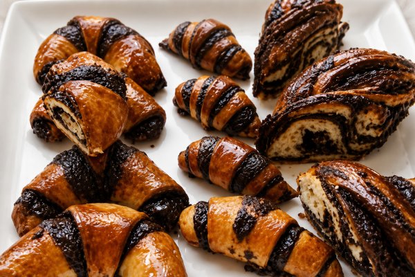 Cornuri cu crema delicioasa