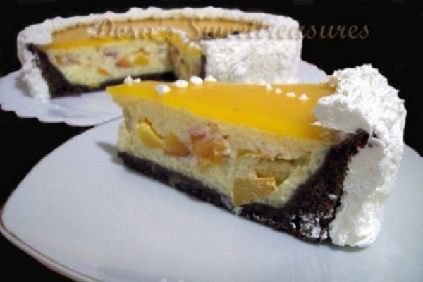 Tarta simpla cu nectarine