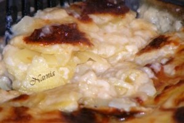 Gratin de cartofi Dauphinois