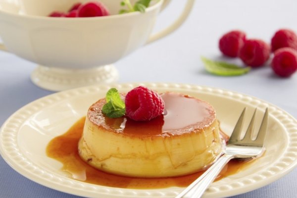 Flan de queso (flan de branza)