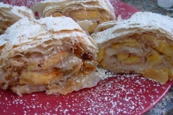 Strudel cu banane