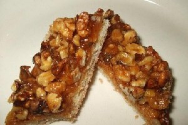 Biscuiti, Walnut caramel bar cookies