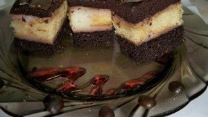 Prajitura cu piscoturi si crema de cocos