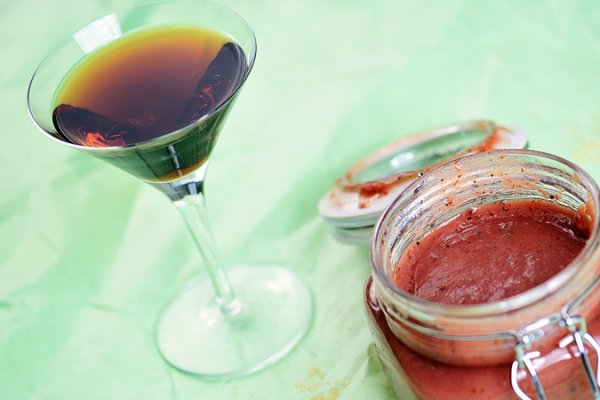 Coulis de rubarba