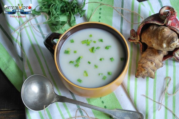 Supa Crema de Napi - de post, pregatita cu blenderul Oster