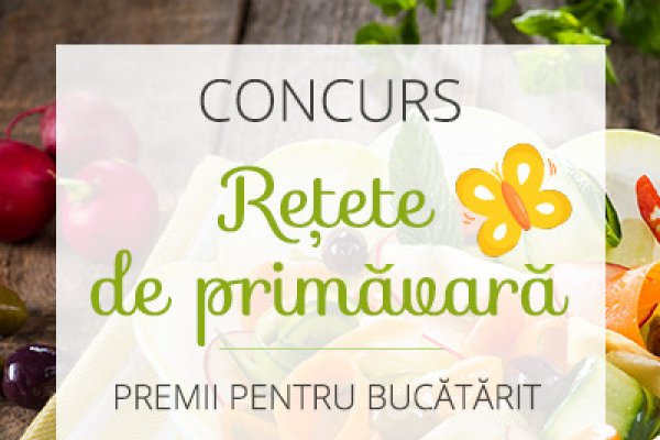 CONCURS: Retete de primavara