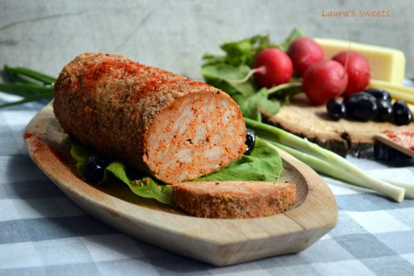 Rulada de carne tocata