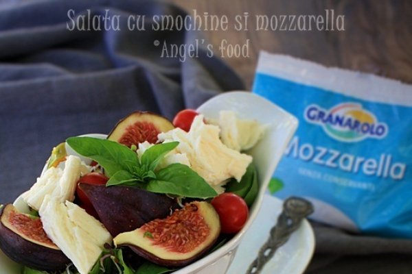 Salata cu smochine si mozzarella