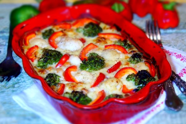 Gratin de conopida si broccoli