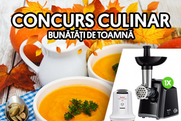 CONCURS CULINAR: Bunatati de toamna