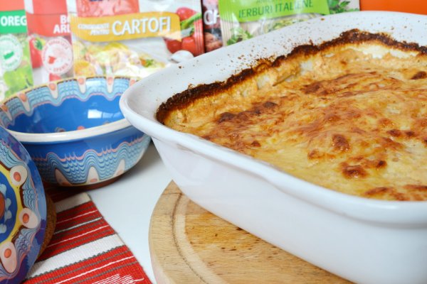 Cartofi gratinati