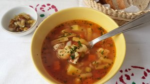 Ciorba de porc cu legume