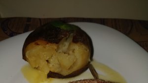 Piept de pui umplut cu ricotta si spanac