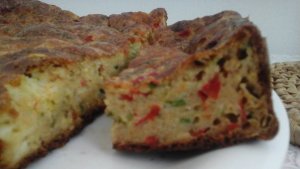 Sufleu de dovlecel cu legume