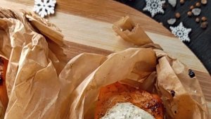 Somon cu sos de muștar la Airfryer Bosch